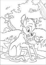 coloring page Bambi 2